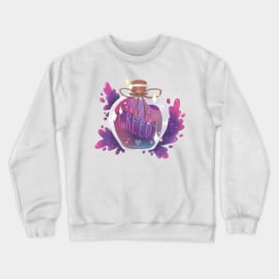 Bi-vial with flowers Crewneck Sweatshirt